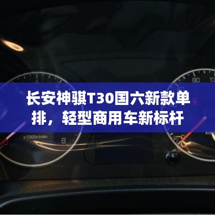 长安神骐T30国六新款单排，轻型商用车新标杆