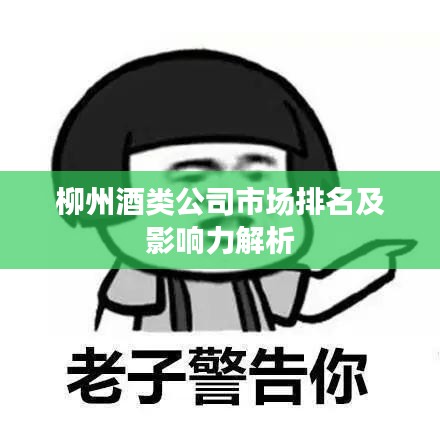 柳州酒类公司市场排名及影响力解析